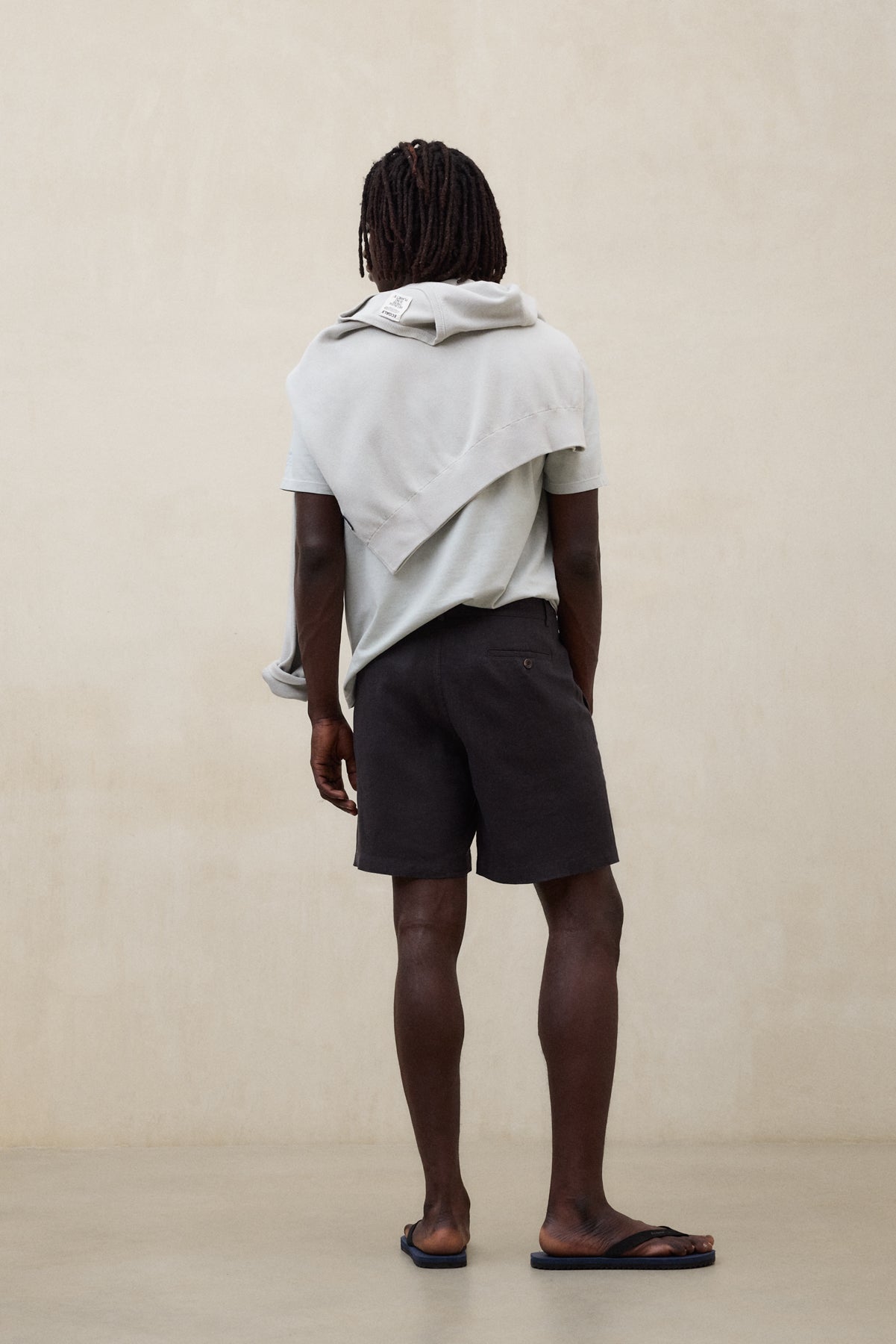 ecoalf-shorts-tika-gris-oscuro image 5