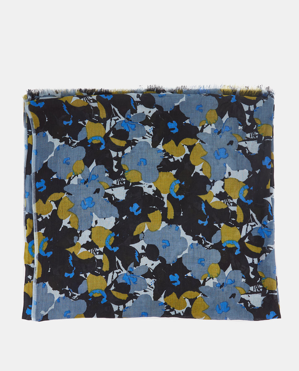 pa-uelo-abbacino-viscosa-estampado-floral-negro image 3