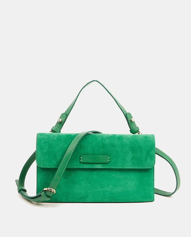 abbacino-mini-bandolera-verde-de-ante-minimalista image 1
