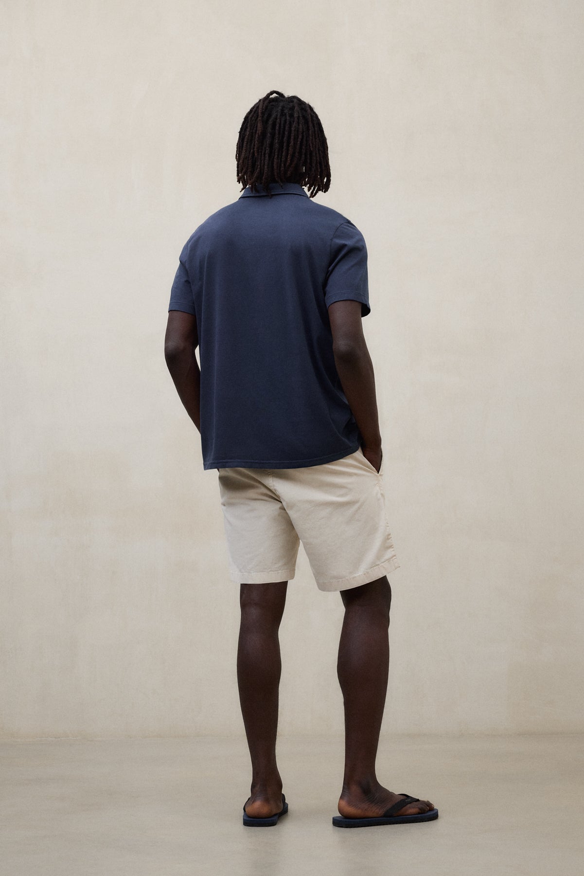 ecoalf-polo-enzo-azul-marino-100-algod-n-reciclado-cuello-johnny-fit-regular image 3