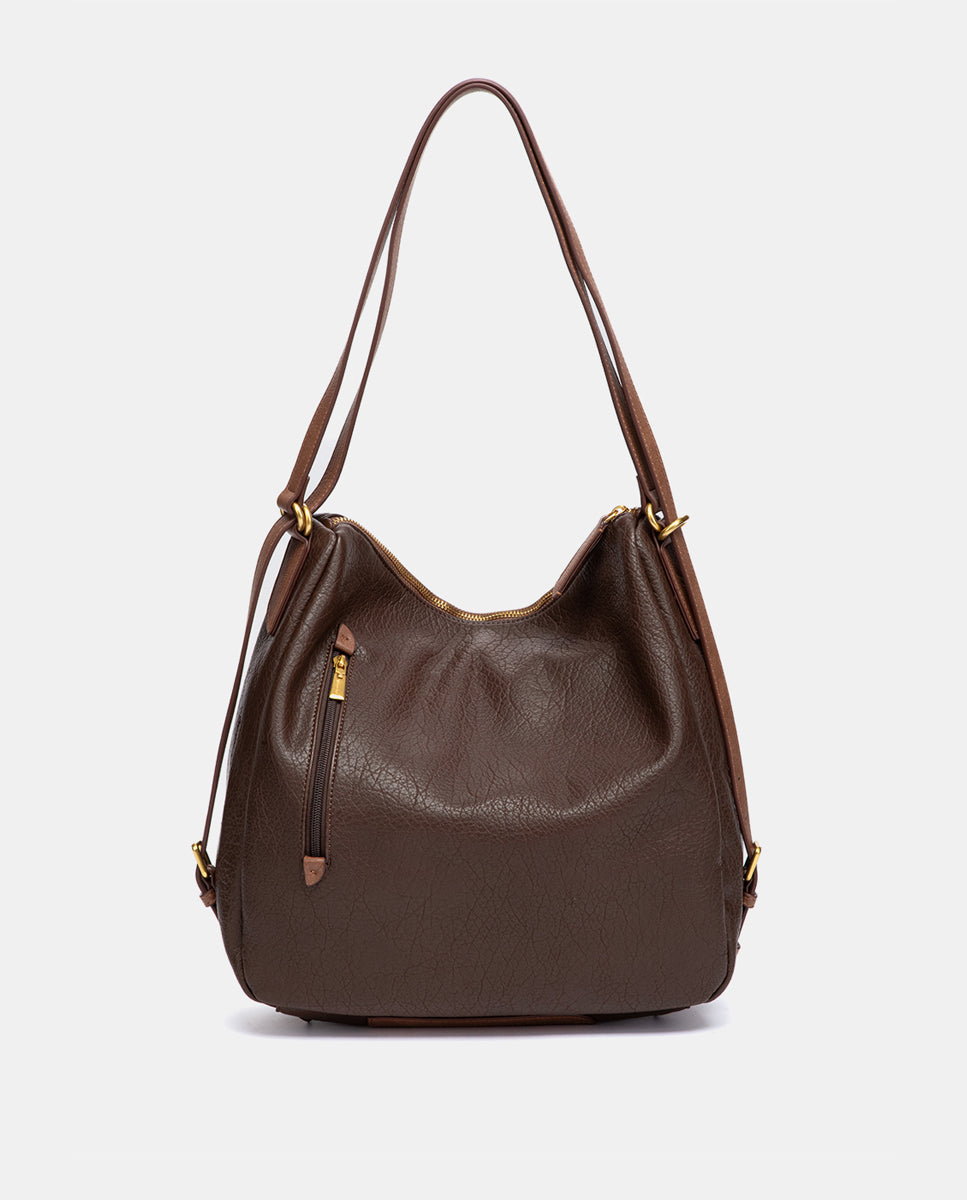 abbacino-bolso-multifuncional-reciclado-marr-n-hombro-mochila image 5