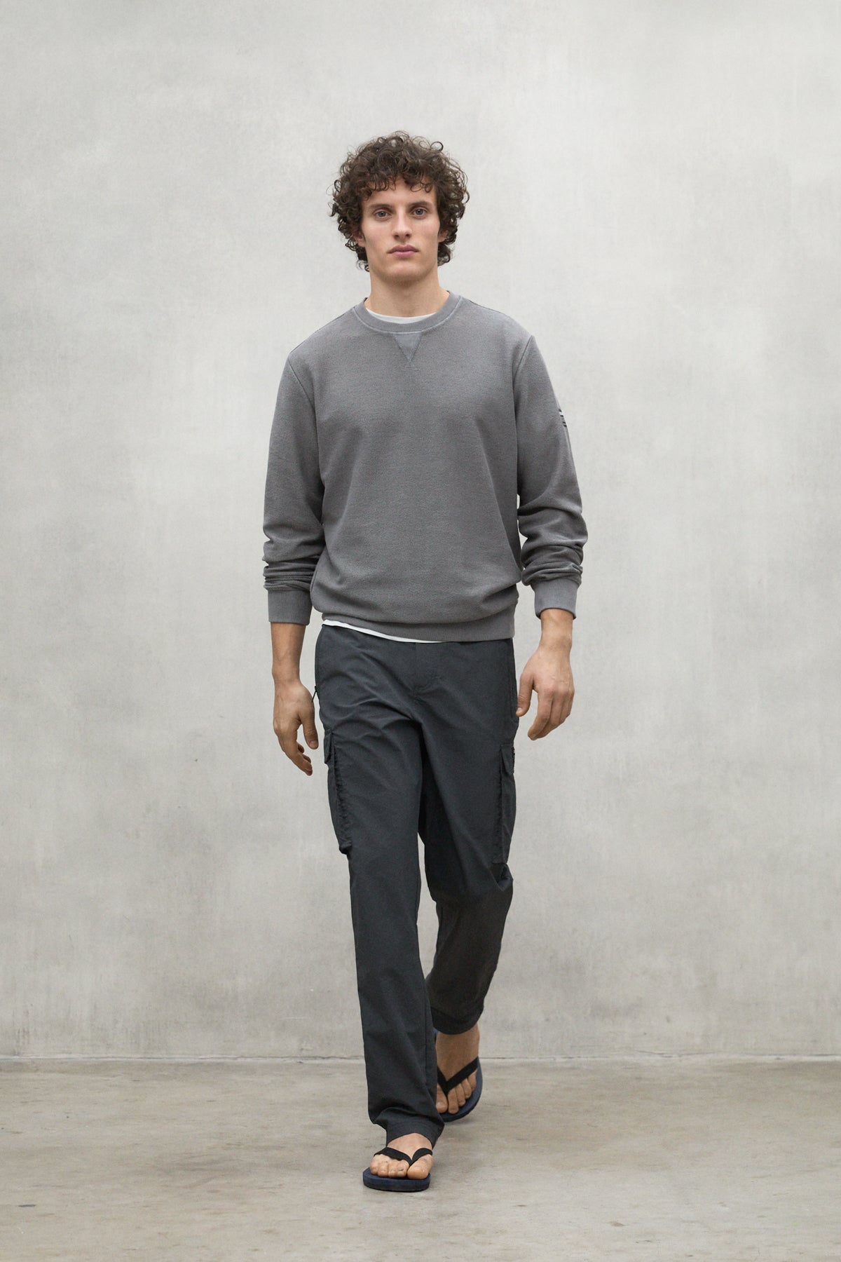 sudadera-ecoalf-newark-gris-oscuro-de-algod-n-reciclado-para-hombre image 1
