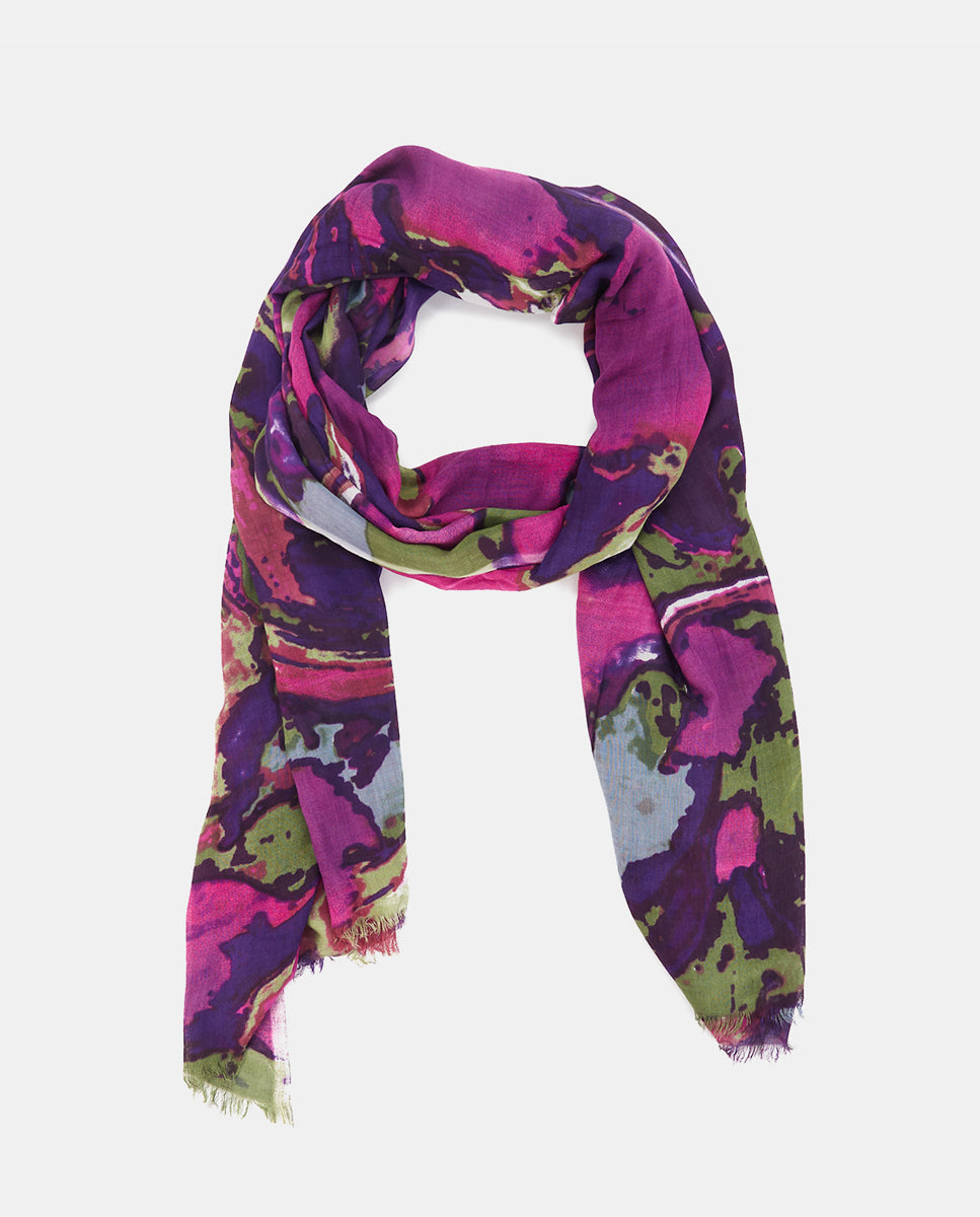 abbacino-pa-uelo-viscosa-estampado-morado image 2