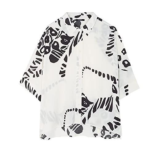 parfois-camisa-oversize-estampado-animal-mujer image 7