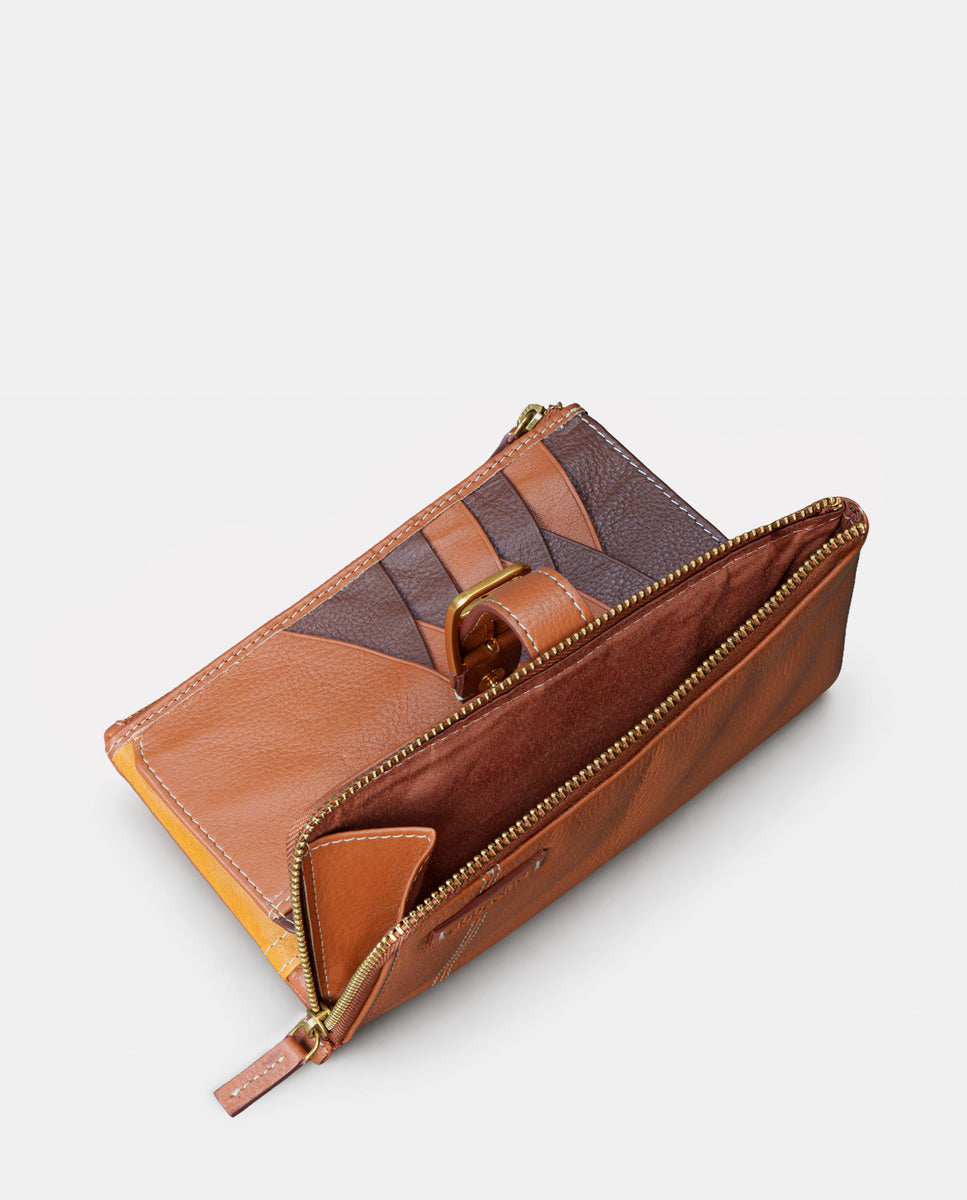 cartera-grande-mujer-abbacino-piel-cognac image 7