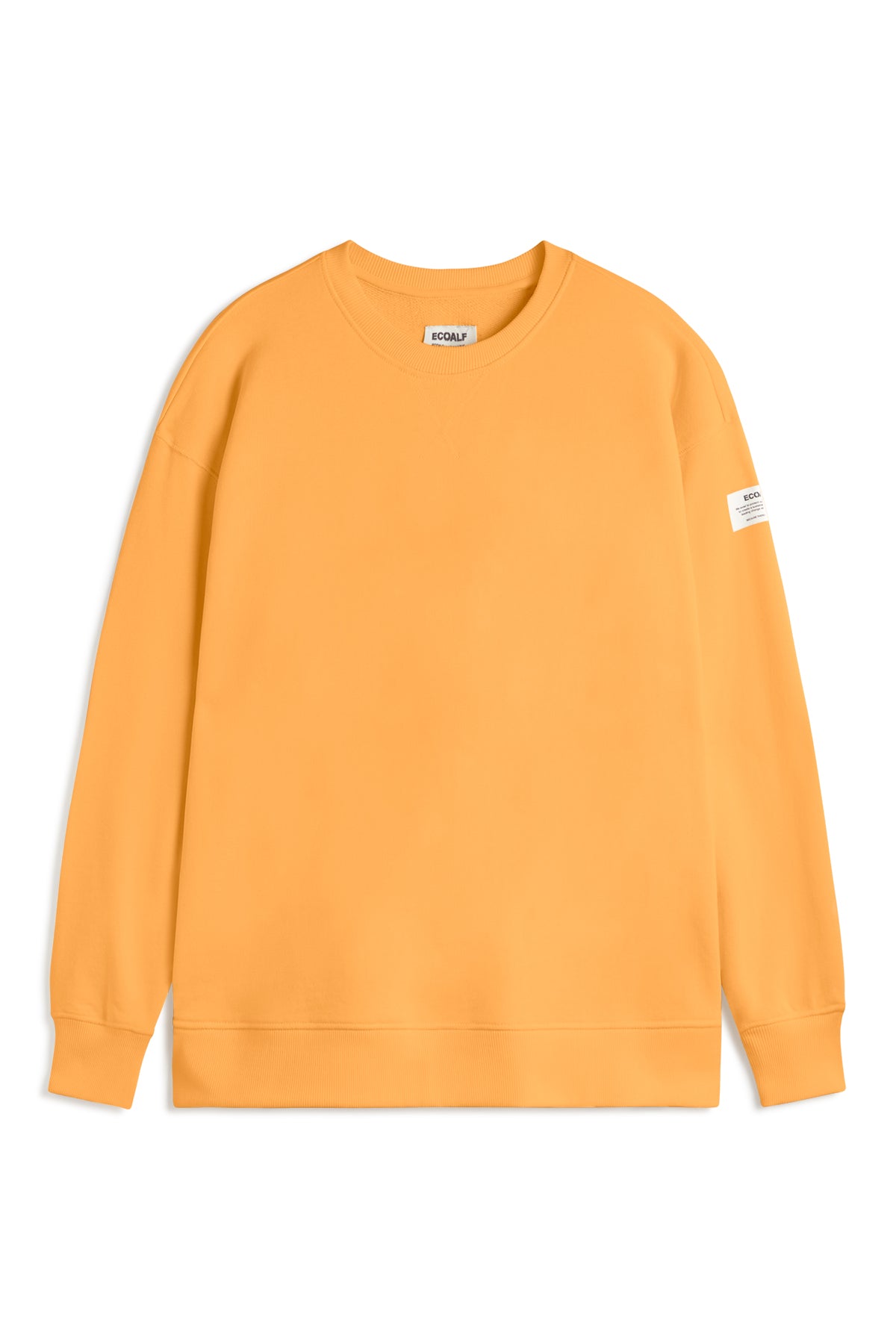 sudadera-ecoalf-storm-naranja-de-mujer image 5