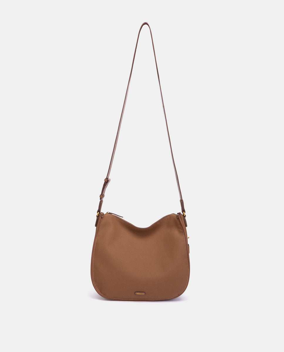 abbacino-bolso-de-hombro-reciclado-cognac-texturizado image 4