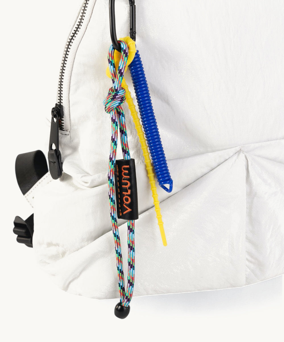 kbas-urban-rania-mochila-de-nylon-blanco-asa-trenzada-multicolor-resistente-al-a image 3