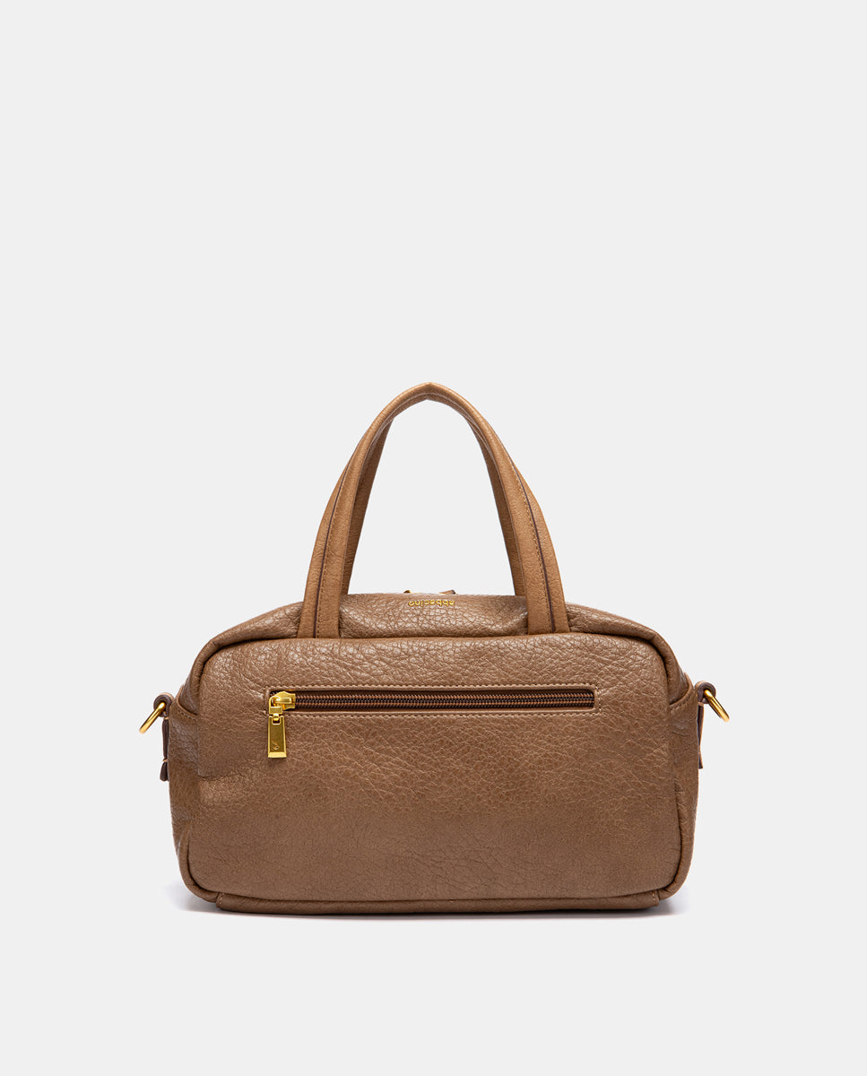 abbacino-bandolera-combinada-en-taupe-de-materiales-reciclados image 3