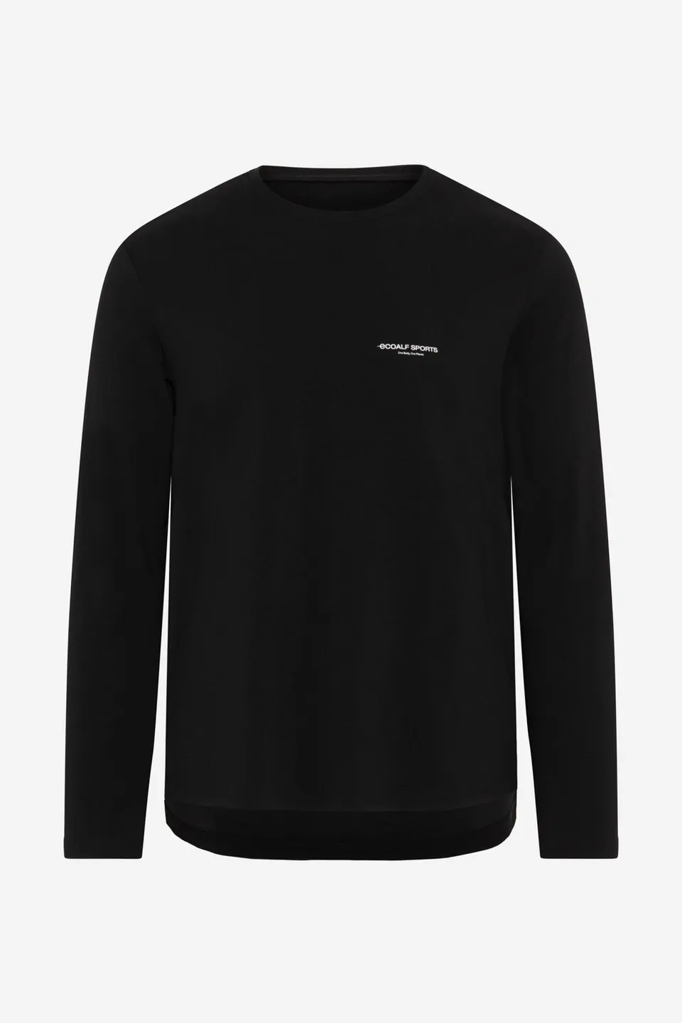 camiseta-ecoalf-val-unisex-negra-de-manga-larga-poliamida-reciclada-transpirable image 1