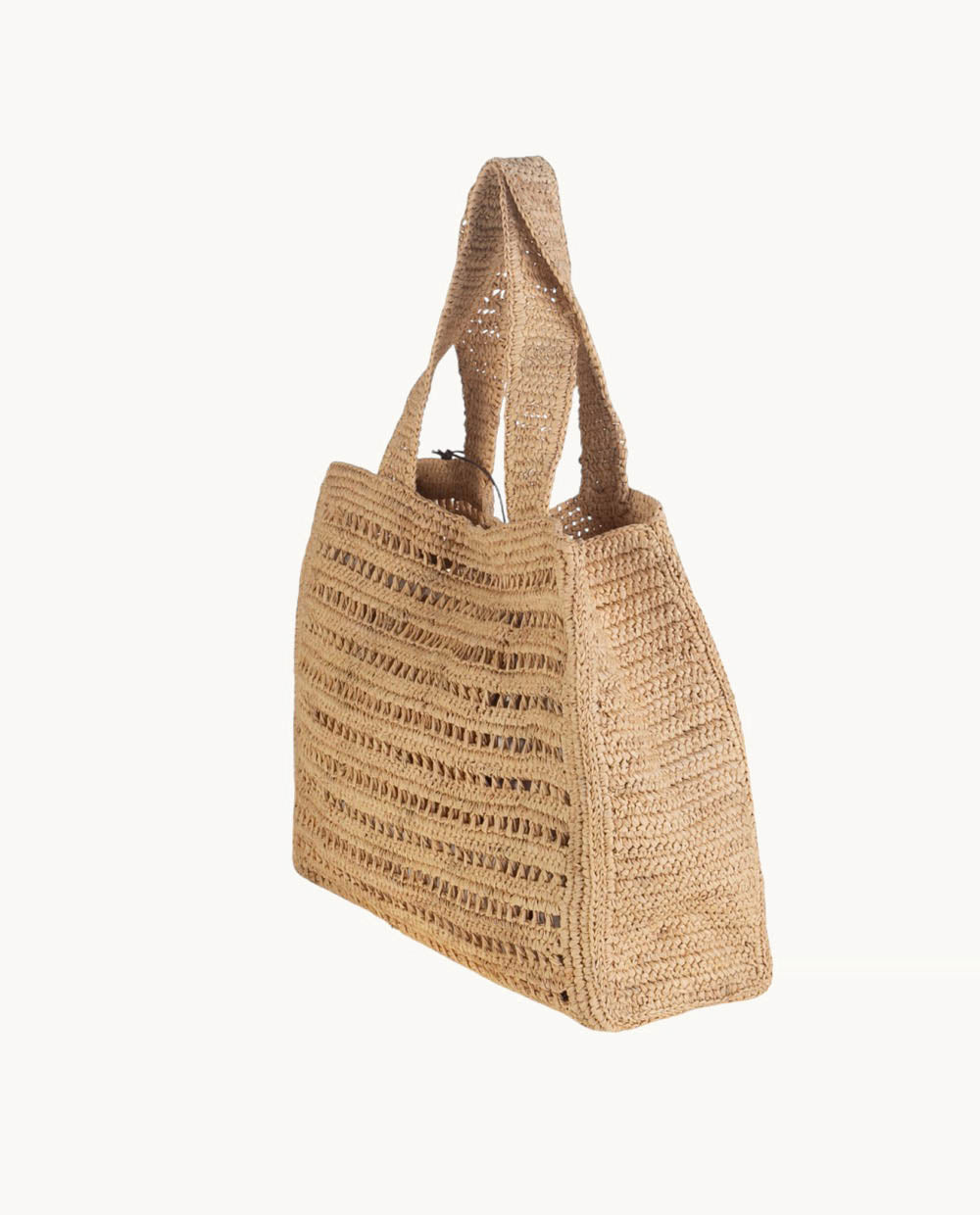 bolso-tote-de-rafia-natural-kbas-con-cierre-magn-tico-asa-de-hombro-36x14x31-cm image 2