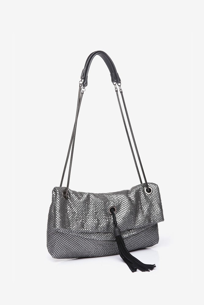 abbacino-bolso-de-fiesta-malla-met-lica-plata image 1