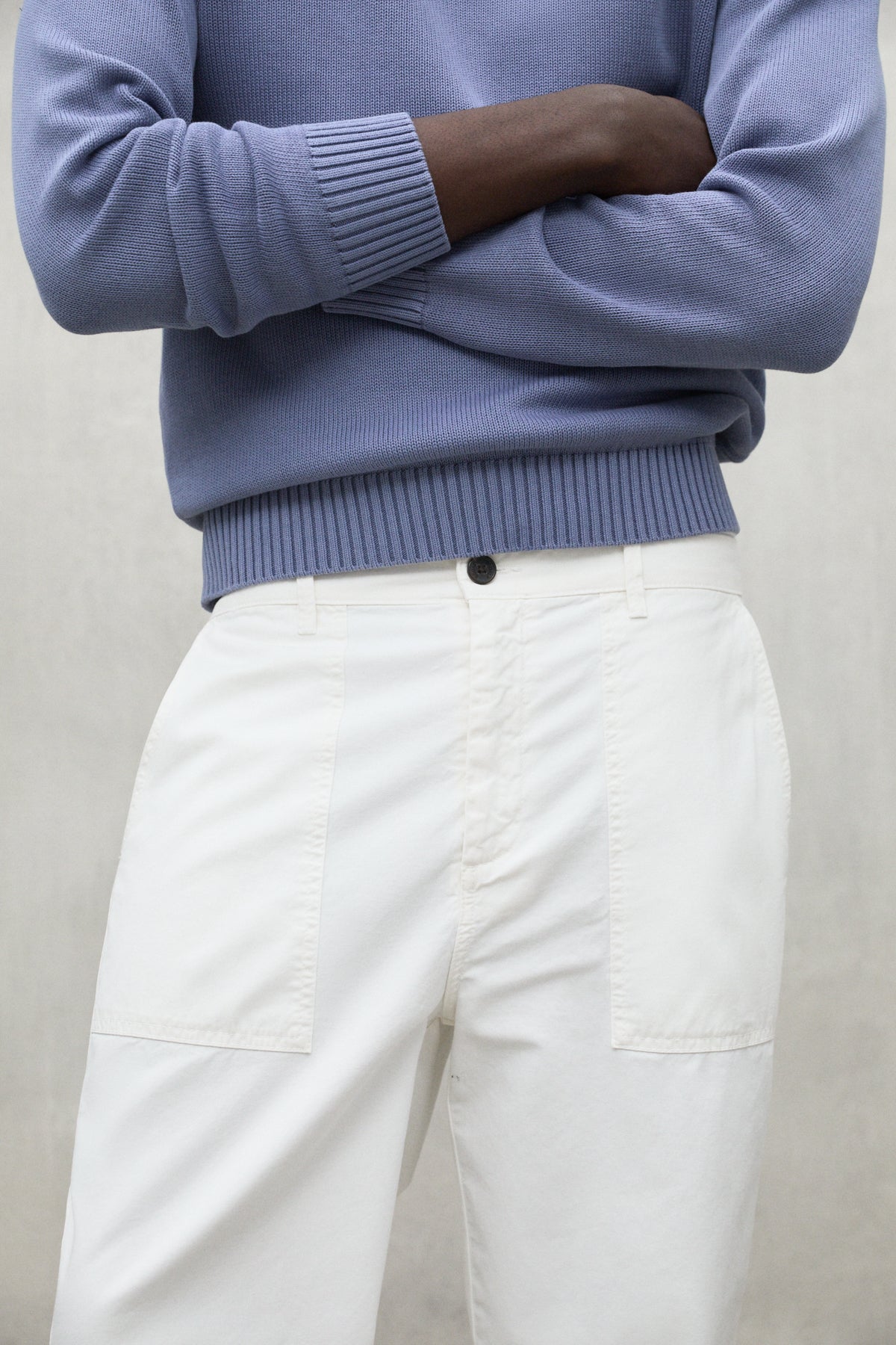 pantal-n-nalon-blanco-ecoalf-para-hombre image 4