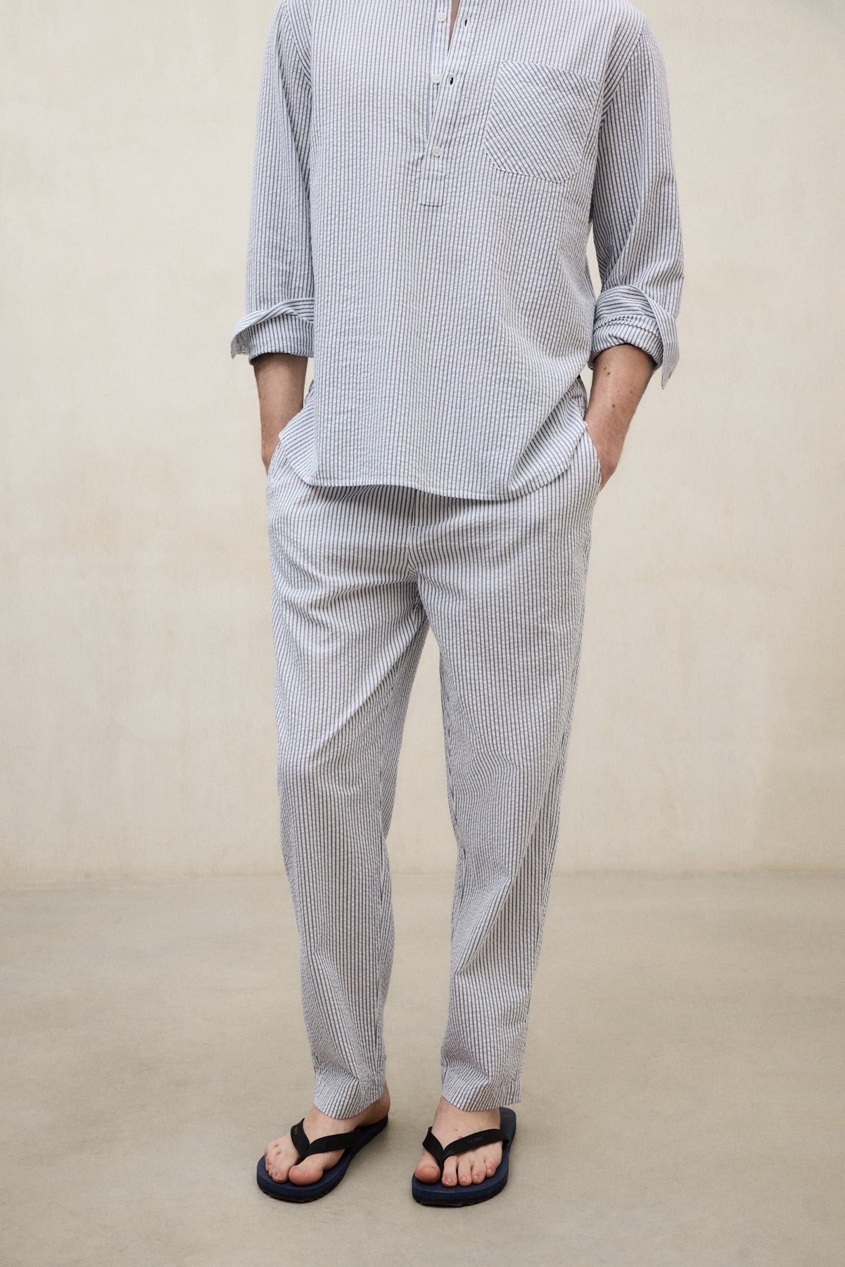 pantalones-ecoalf-feire-azul-de-hombre-70-algod-n-org-nico-fit-relajado-tiro-med image 5