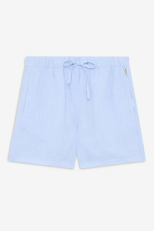 ecoalf-eras-shorts-mujer-lino-azul-claro image 1