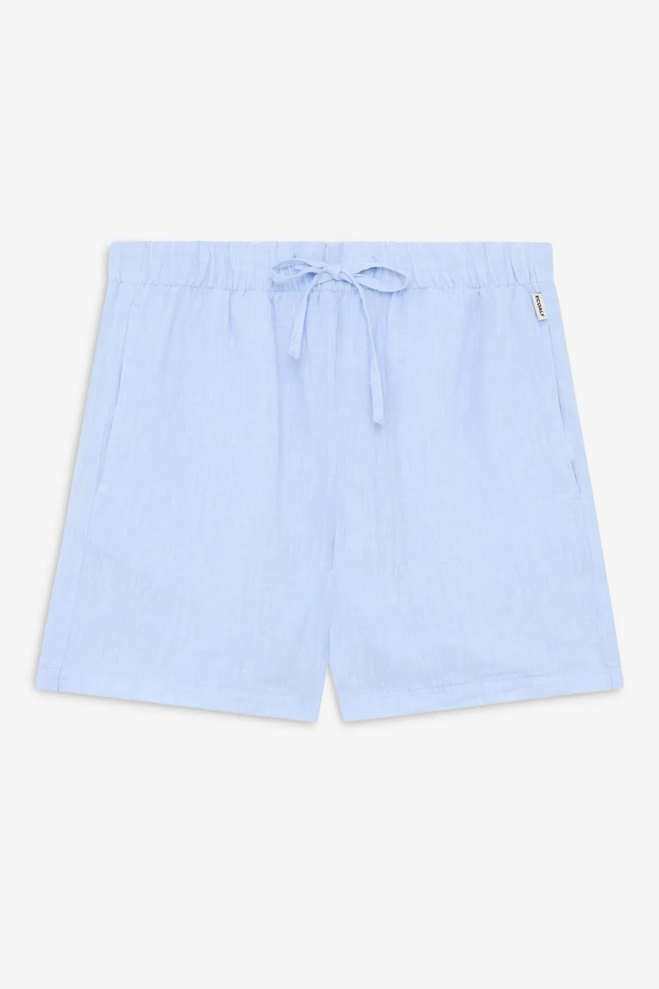 ecoalf-eras-shorts-mujer-lino-azul-claro image 1