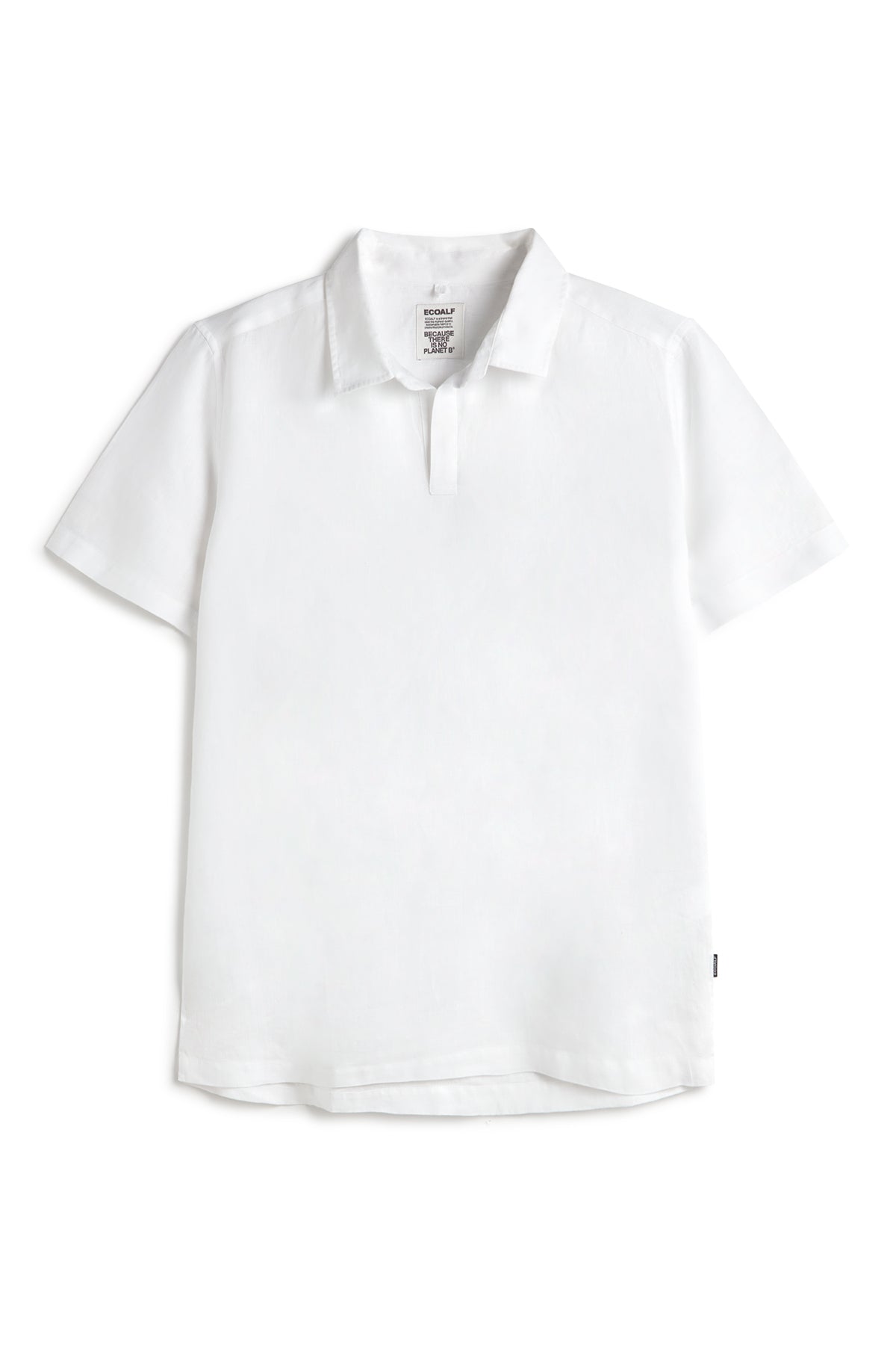 camisa-igor-blanca-ecoalf-para-hombre-de-100-lino-manga-corta-y-fit-regular image 5