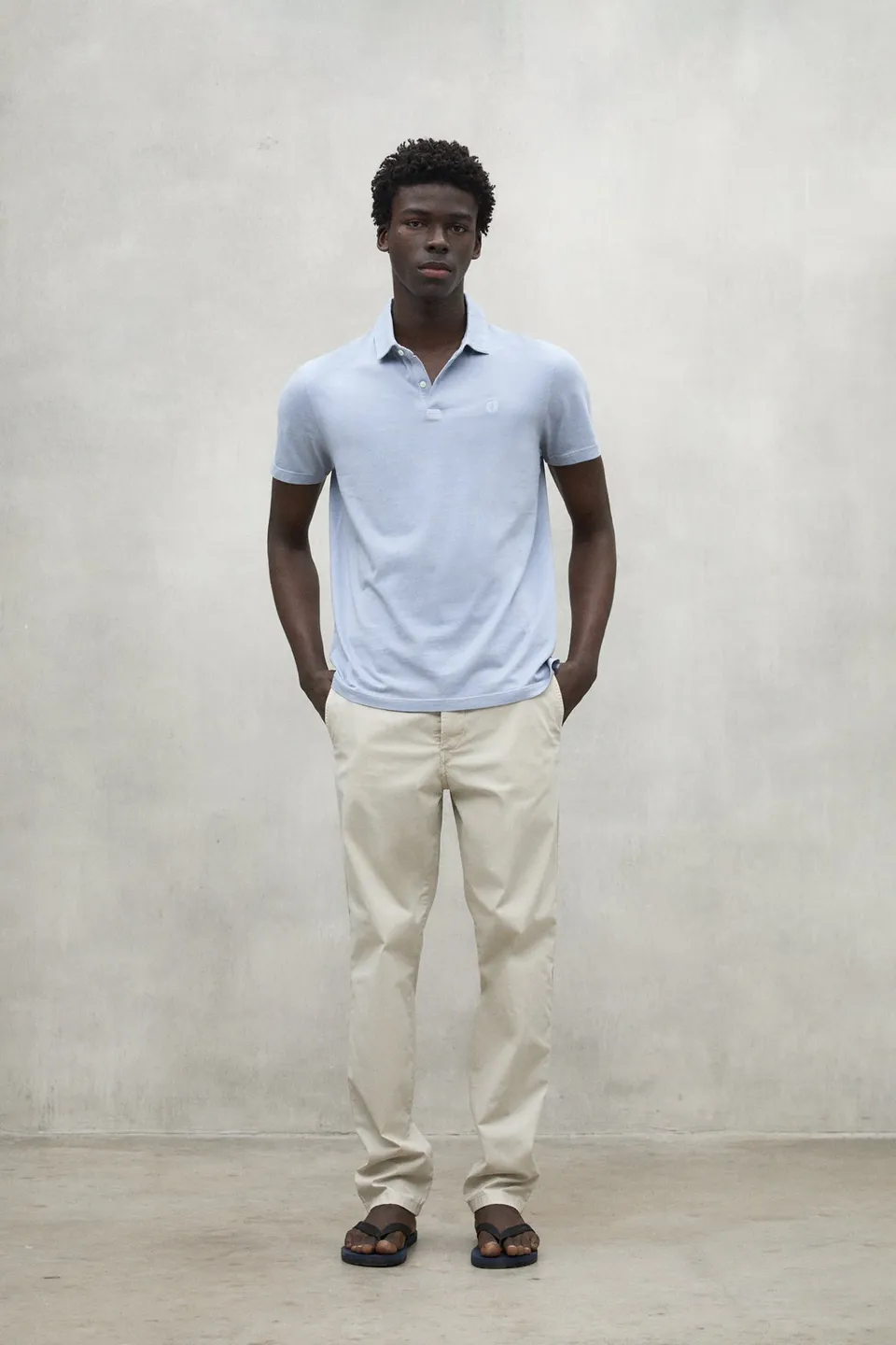 ecoalf-theo-polo-jersey-azul-hombre image 1