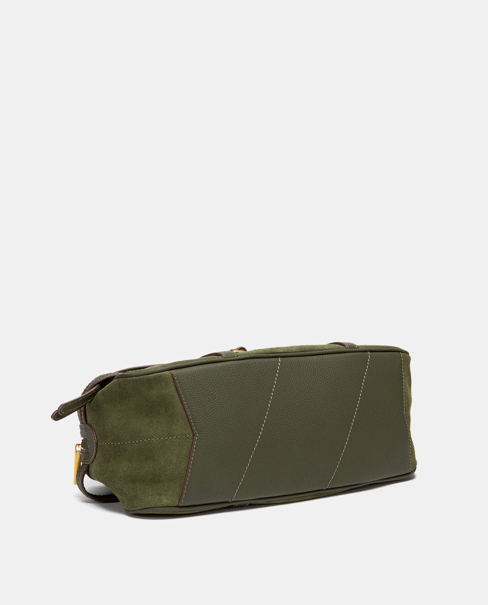 abbacino-bolso-de-hombro-serraje-verde image 5