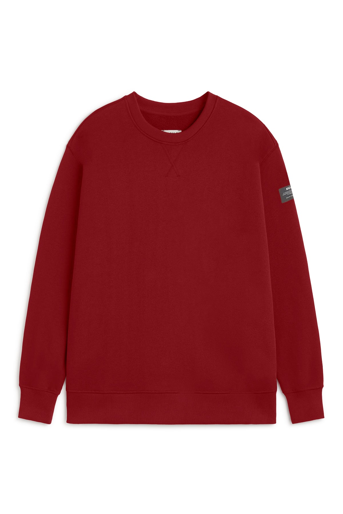 sudadera-ecoalf-storm-roja-de-algod-n-reciclado-y-org-nico-para-mujer image 7