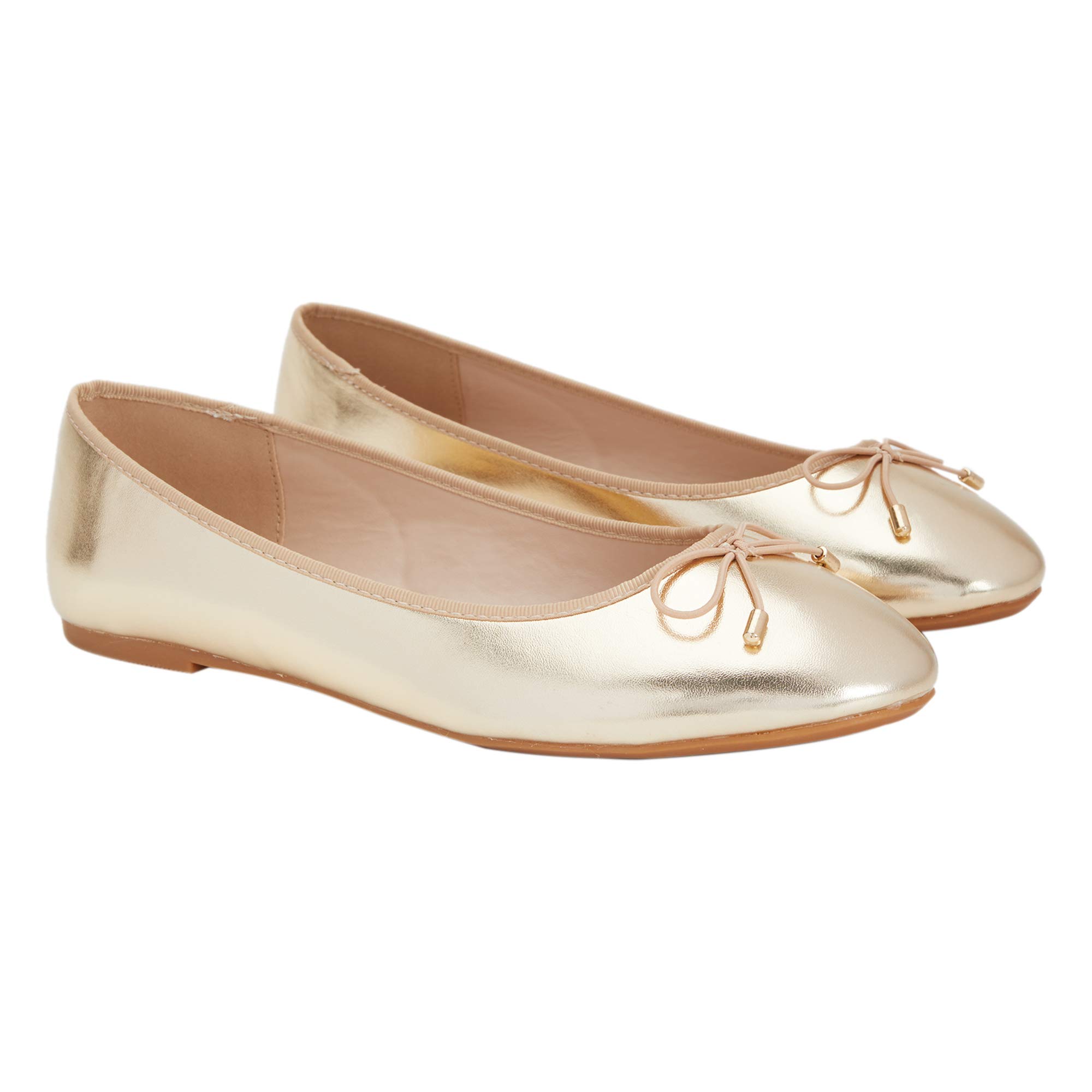parfois-bailarinas-special-price-mujer-talla-39-ouro-claro image 4