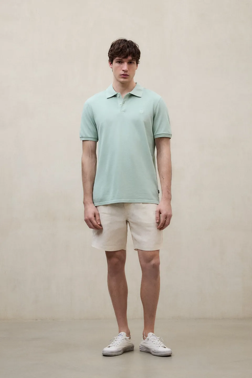 polo-ecoalf-tedan-de-piqu-100-algod-n-reciclado-verde-fit-regular image 1