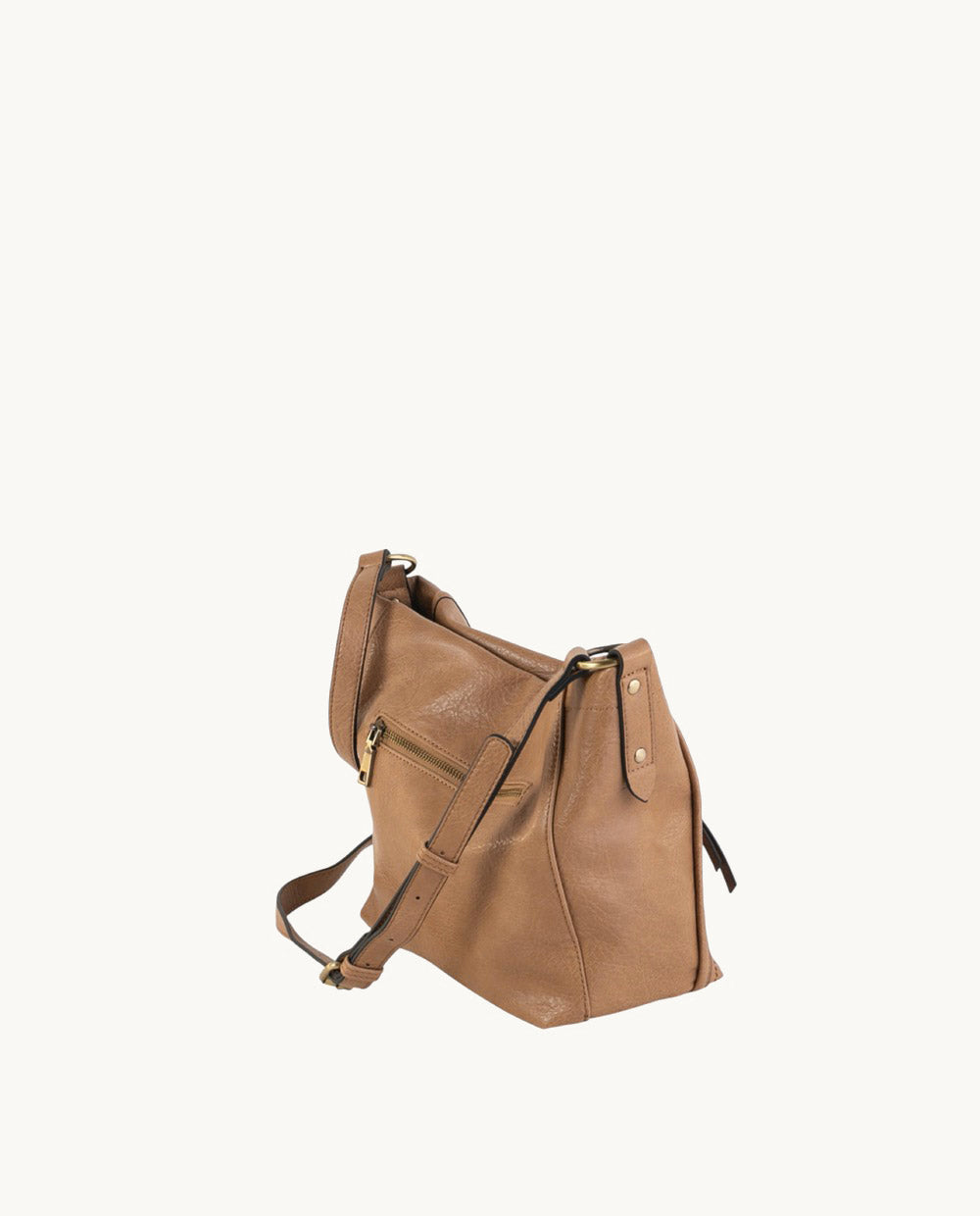kbas-bandolera-urban-corso-en-piel-sint-tica-color-camel-30-x-12-x-21-cm image 2