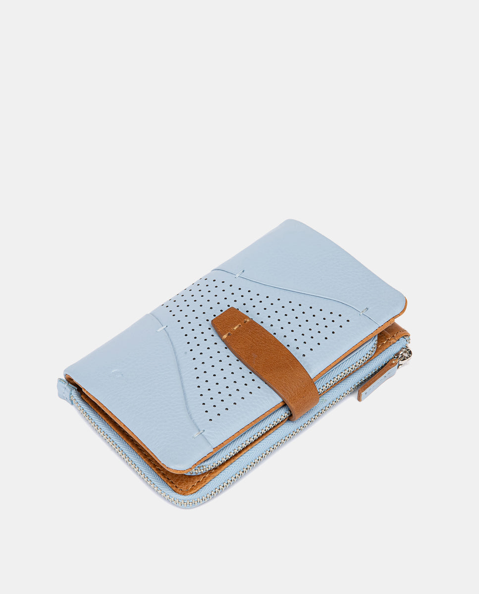 abbacino-cartera-mediana-piel-azul-claro-troquelada image 5