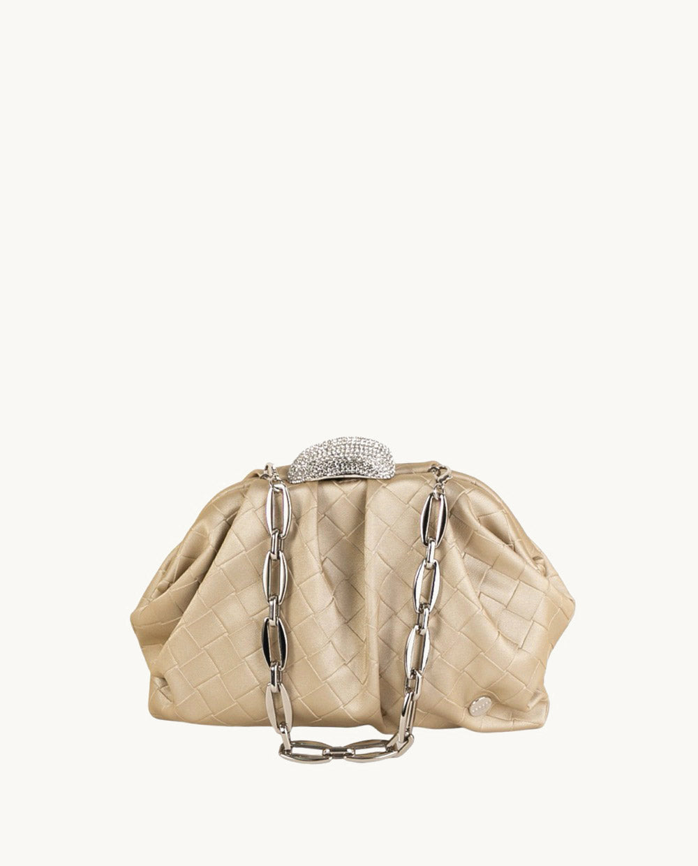 kbas-clutch-de-piel-sint-tica-fiesta-ulloi-color-oro image 1