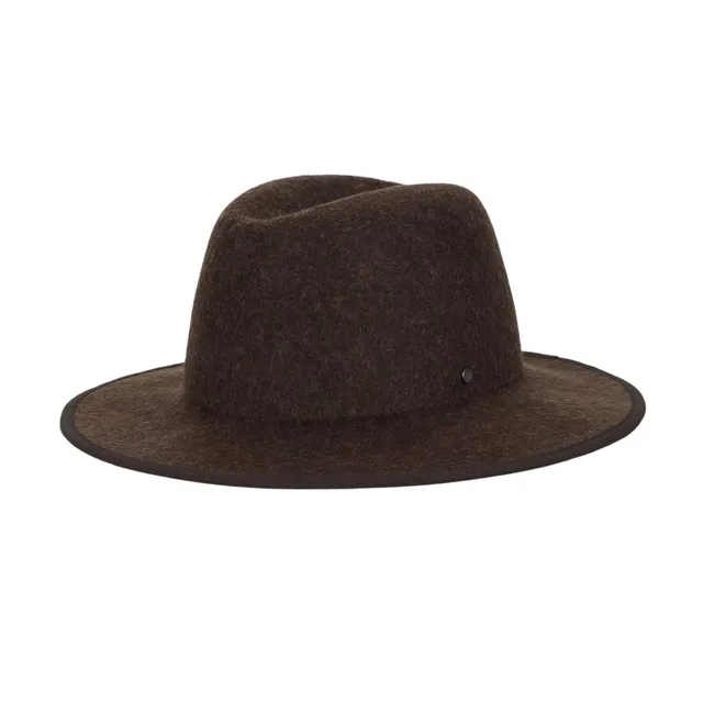 parfois-sombrero-fedora-de-lana-verde-oscuro-mujer image 1