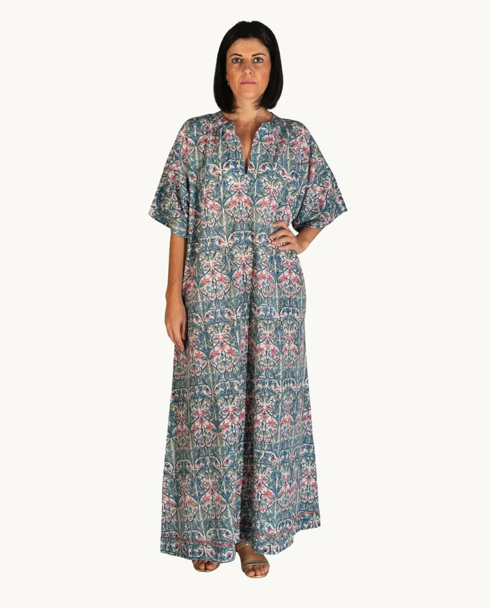 caft-n-kbas-de-algod-n-talla-nica-color-azul image 1