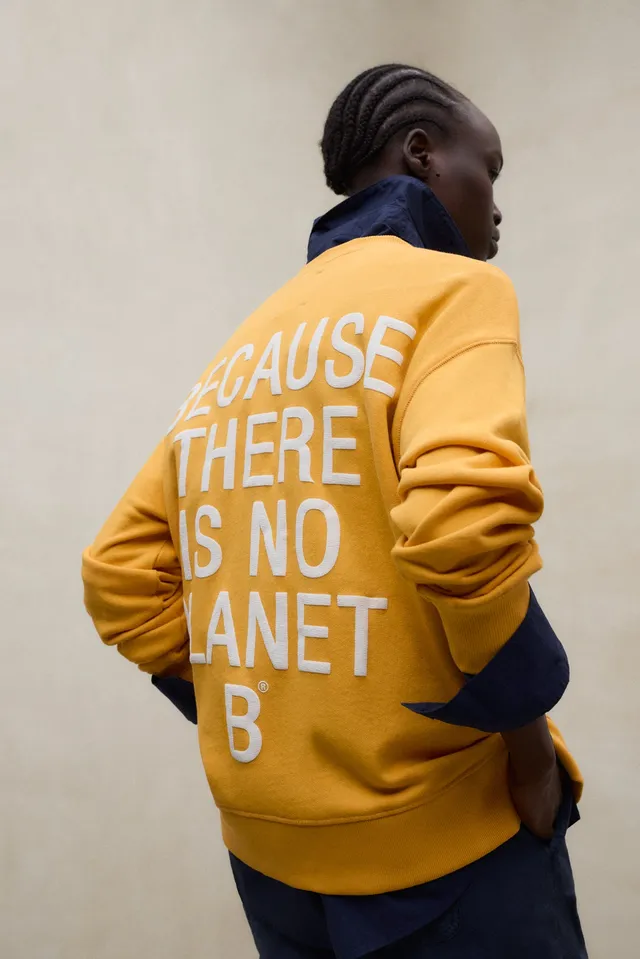 sudadera-ecoalf-storm-naranja-de-mujer image 1