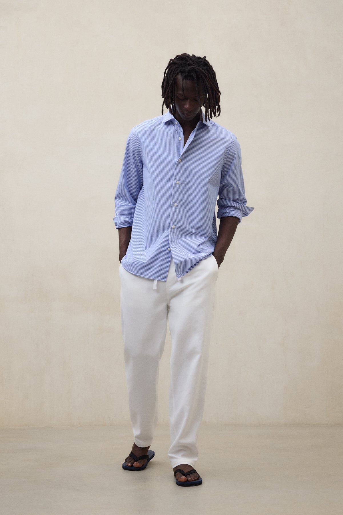 ecoalf-camisa-alfredo-azul-hombre-algod-n-org-nico image 5
