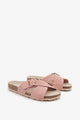 abbacino-sandalia-plana-de-mujer-con-hebilla-rosa image 3