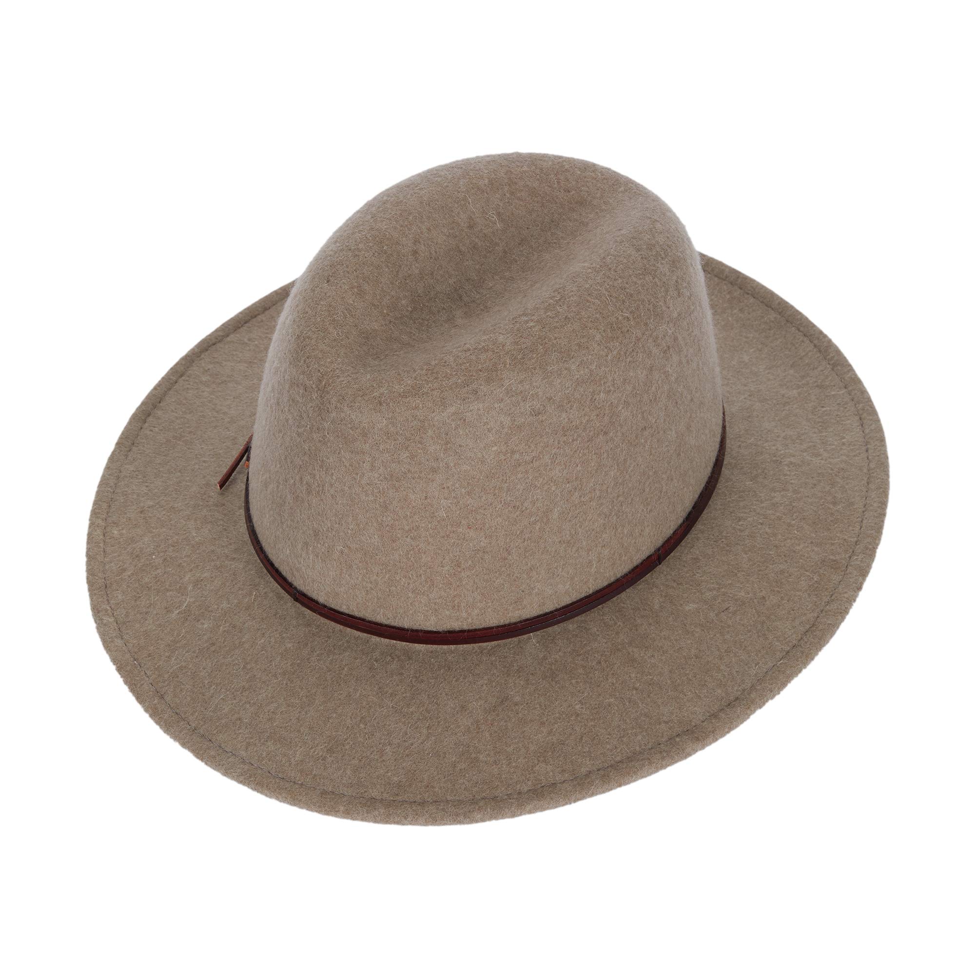 parfois-sombrero-fedora-de-lana-gris-con-cinta-mujer image 3