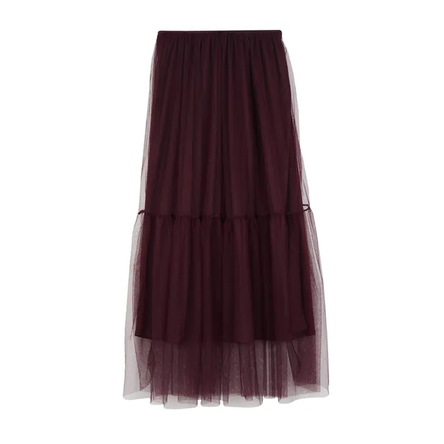 parfois-falda-plisada-cintura-el-stica-limited-edition-mujer image 1