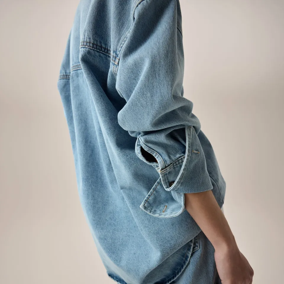 camisa-vaquera-lois-lily-de-estilo-western-en-denim-azul-cl-sico-100-algod-n-bci image 1