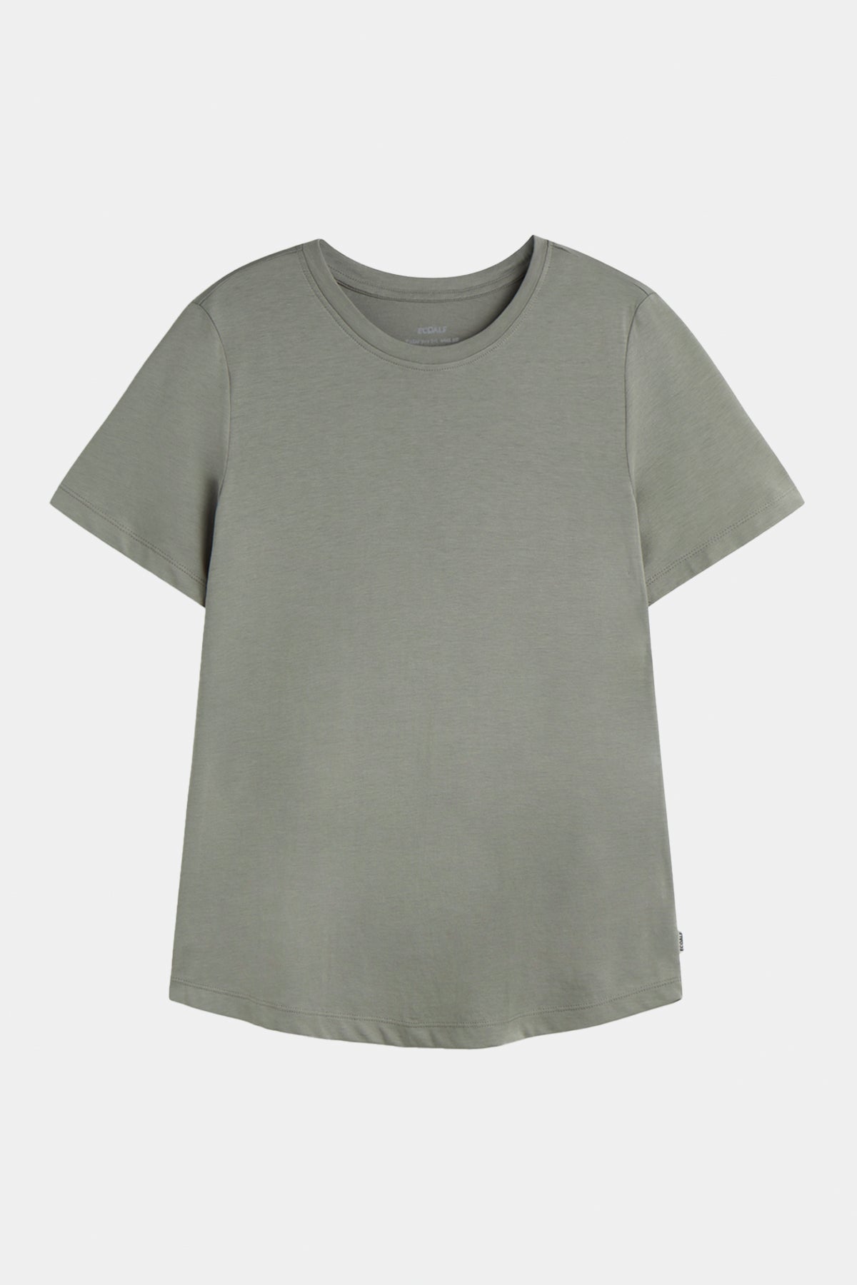 camiseta-ecoalf-lake-verde-de-algod-n-org-nico-y-tencel-lyocell-para-mujer image 4