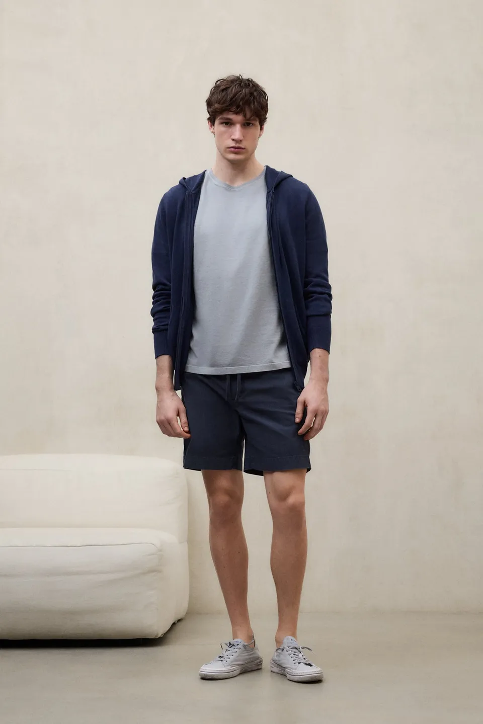 shorts-ecoalf-ethic-azul-marino-de-algod-n-regenerativo-para-hombre image 1
