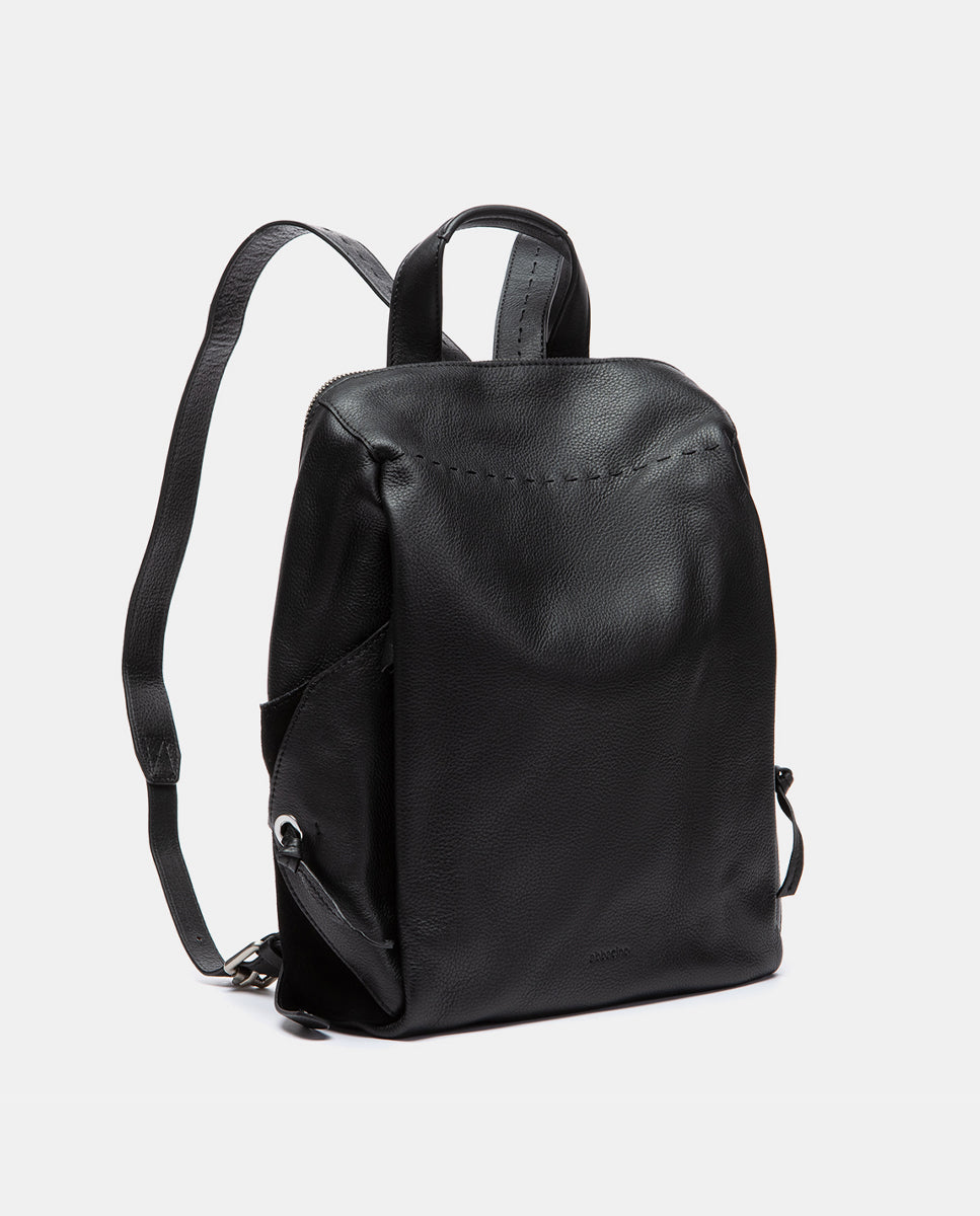 abbacino-mochila-piel-negro-minimalista image 2