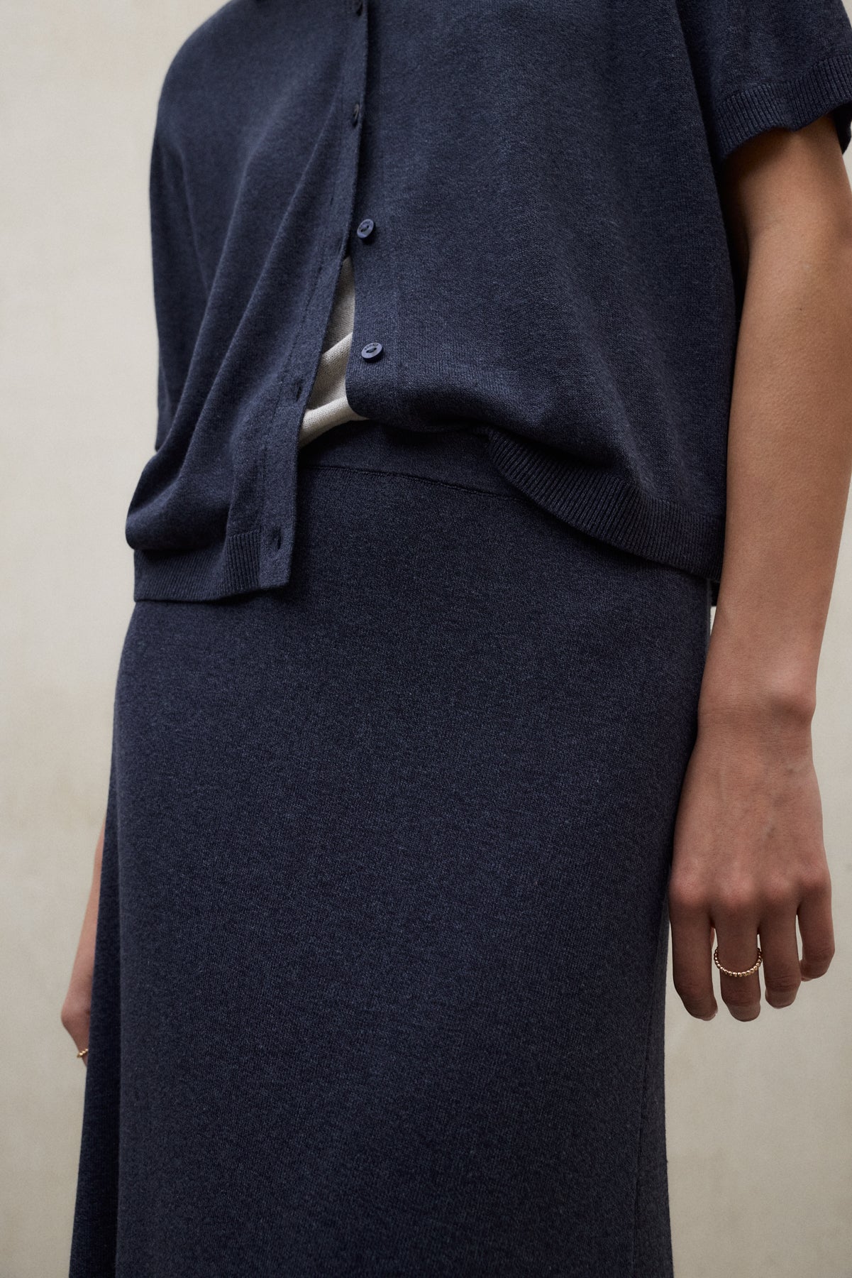 falda-ecoalf-ima-de-viscosa-lenzing-ecovero-color-azul-mujer-cintura-el-stica image 4