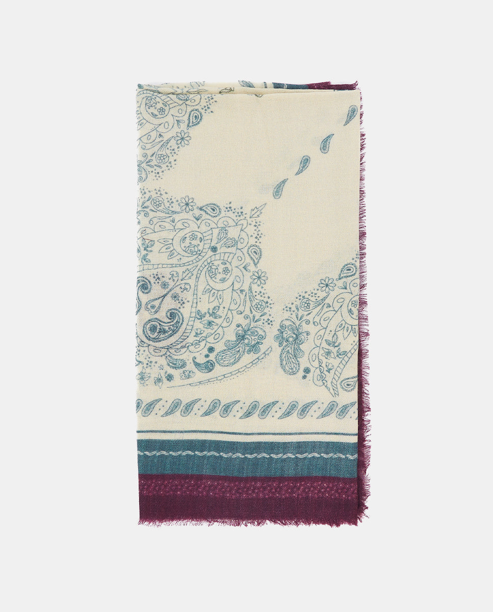 abbacino-bandana-grande-lana-paisley-burdeos image 3