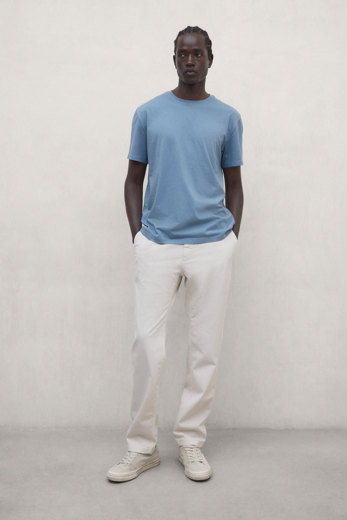 ecoalf-camiseta-cir-azul-de-hombre-corte-regular-100-algod-n-reciclado-estampado image 2