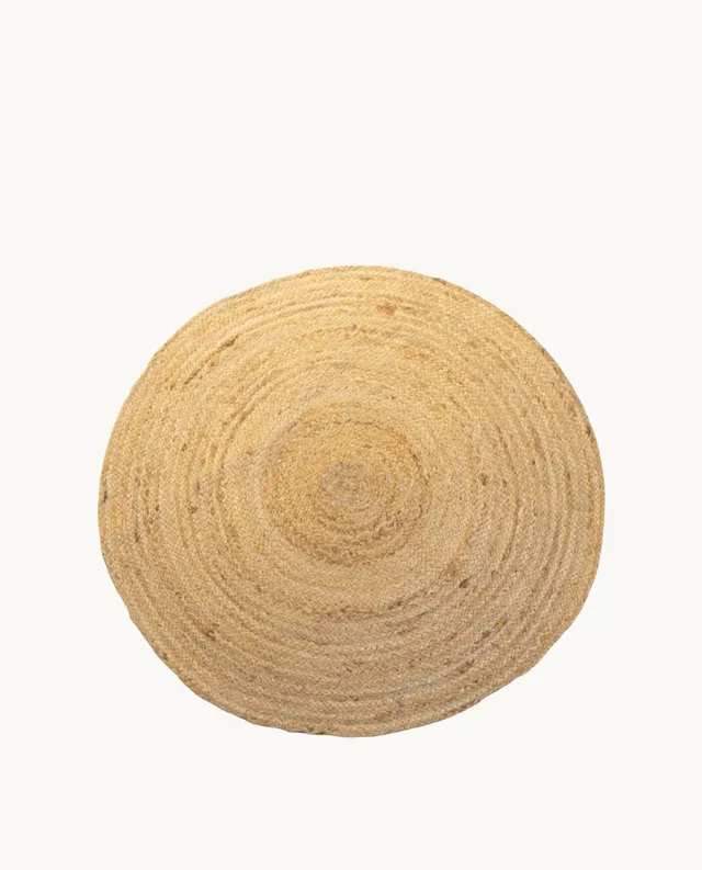 alfombra-redonda-de-yute-natural-kbas-90-cm-de-di-metro-100-yute image 1