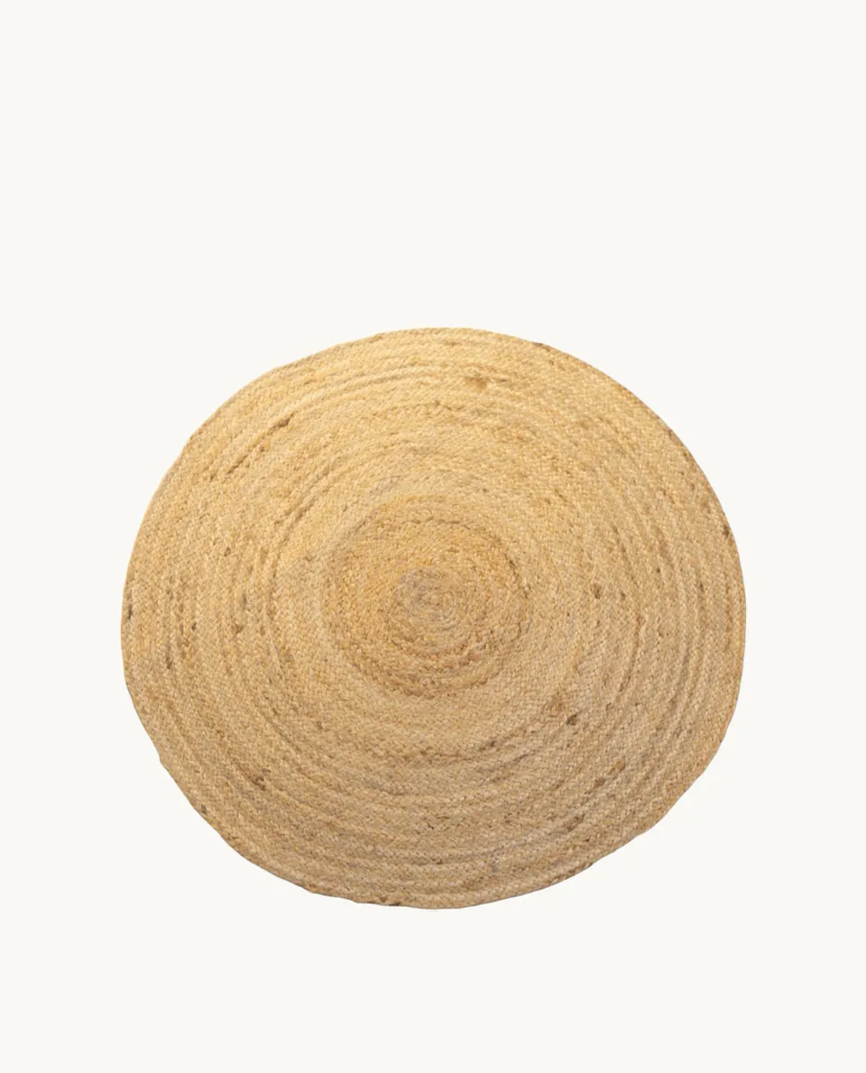 alfombra-redonda-de-yute-natural-kbas-90-cm-de-di-metro-100-yute image 1