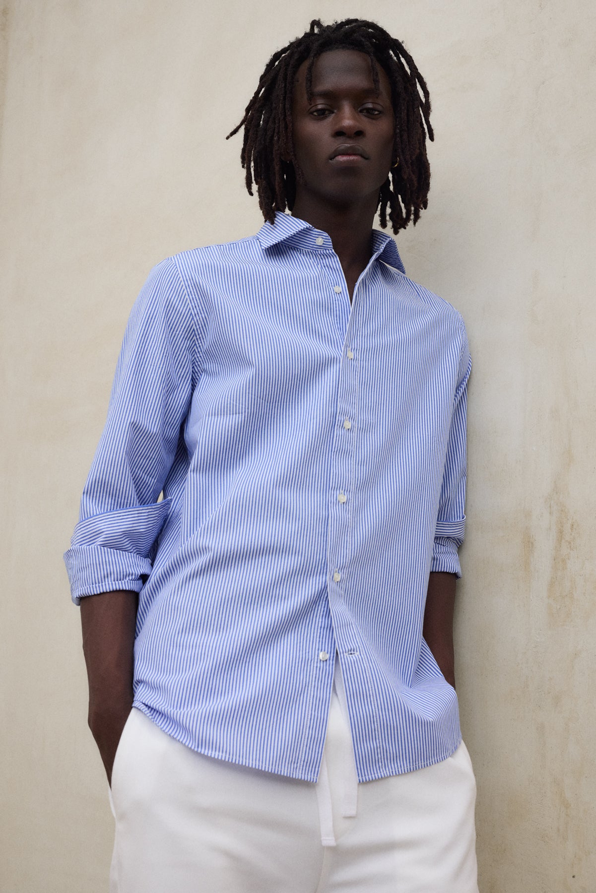 ecoalf-camisa-alfredo-azul-hombre-algod-n-org-nico image 1