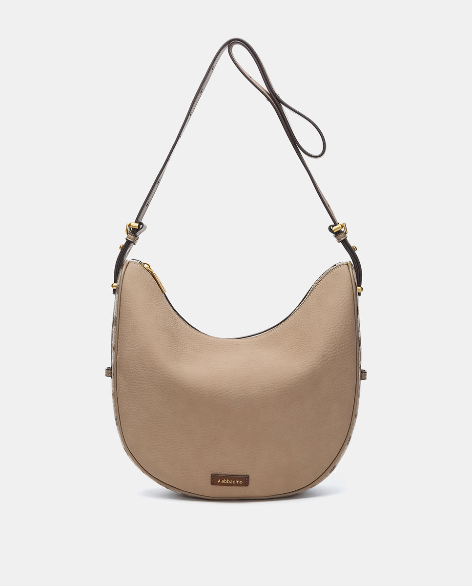 abbacino-bolso-de-hombro-en-materiales-reciclados-taupe image 4