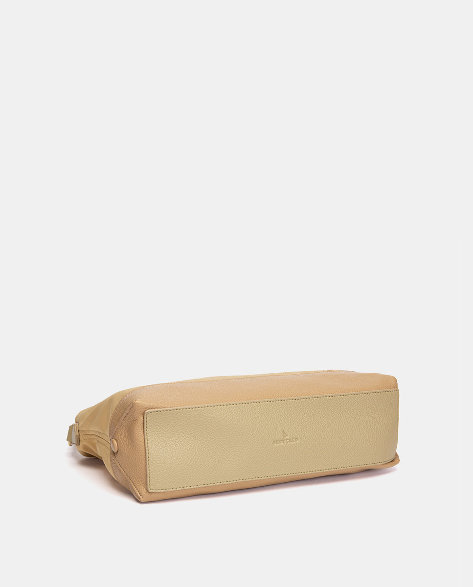 abbacino-bolso-hombro-peque-o-bicolor-amarillo-reciclado image 5