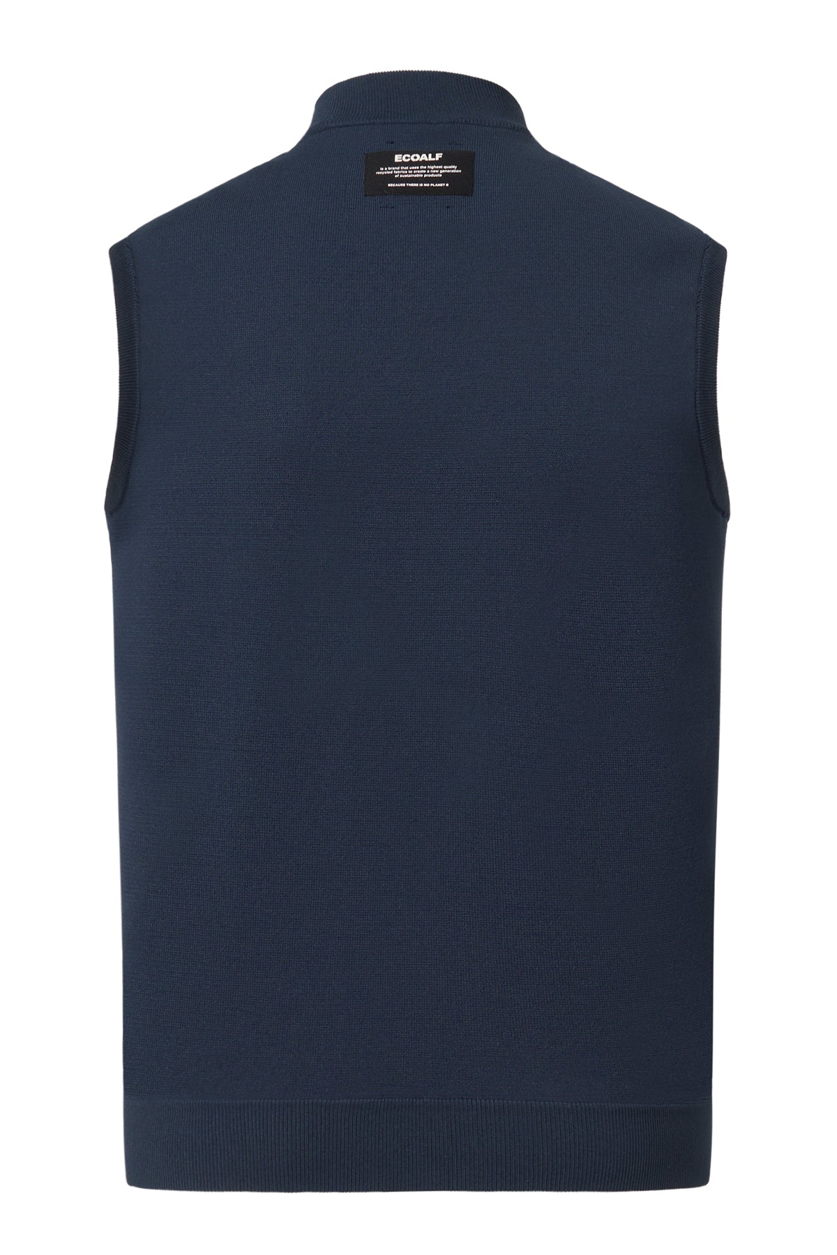 ecoalf-kobus-chaleco-de-punto-azul-marino-poliamida-reciclada-fit-regular image 6