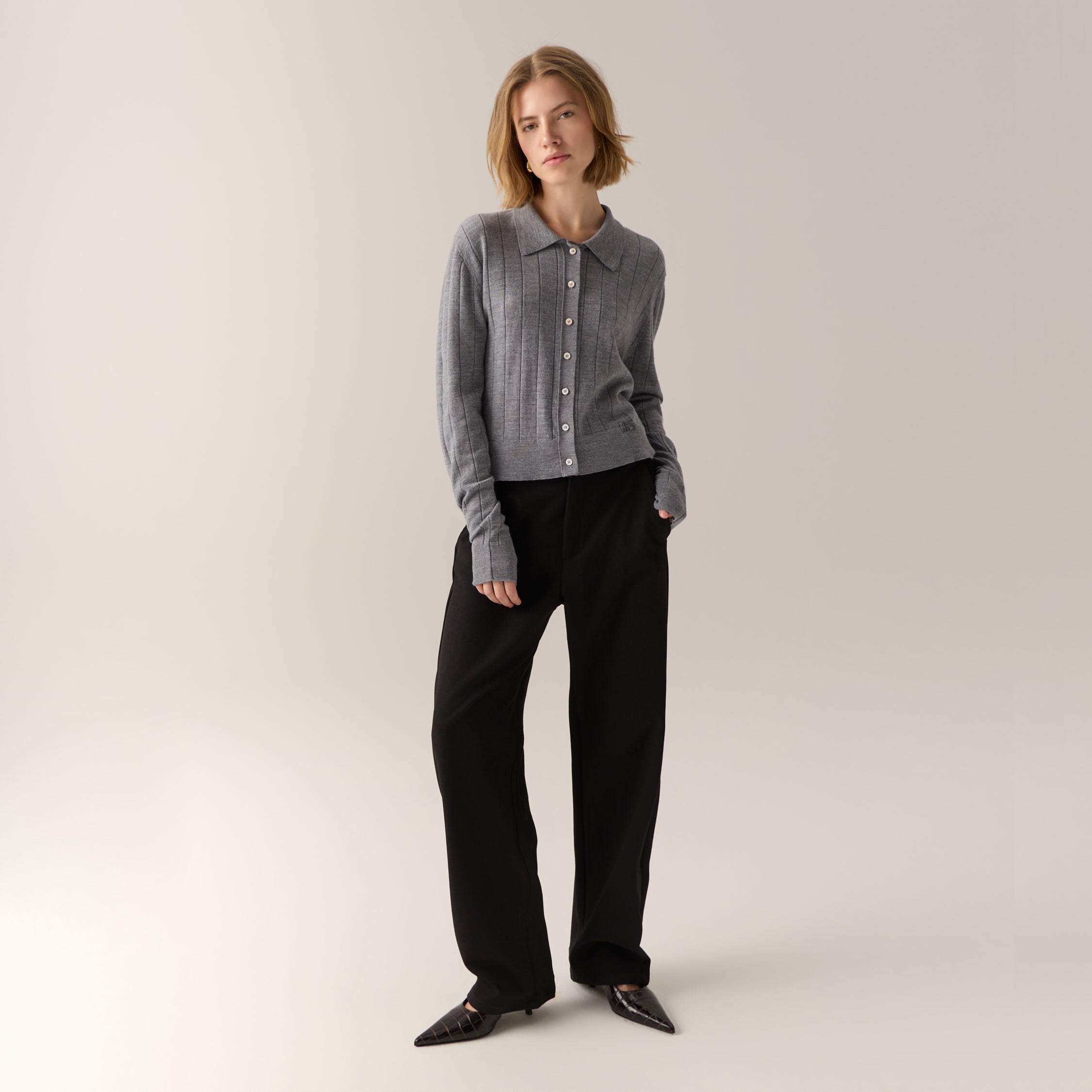 lois-rivka-jersey-de-mujer-100-lana-merino-color-grisaille image 2